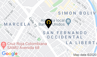 Mapa de Pequenos Estudiantes en Bogotá D.C