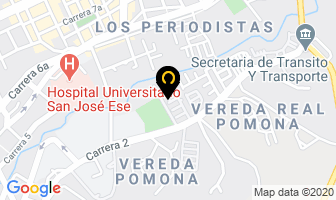Mapa de Perafán F. Claudia Y. en Popayán