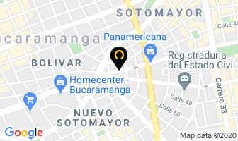 Mapa de Perceptiva en Bucaramanga