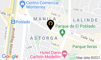 Mapa de Percutiendo en Medellín