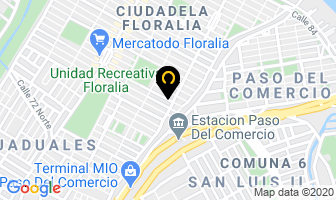 Mapa de Perdomo López Maria Elena en Cali
