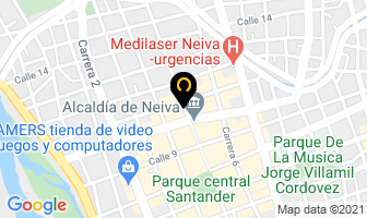 Mapa de Perdomo Perdomo Camilo en Neiva