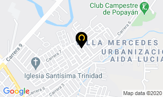 Mapa de Perdomo Rivera Constructores en Popayán