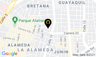 Mapa de Pereira Carlos Alberto en Cali