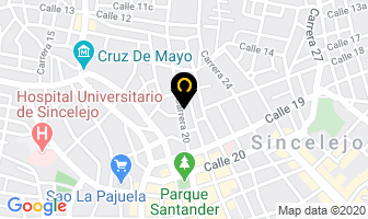 Mapa de Pérez Acosta Roger Antonio en Sincelejo