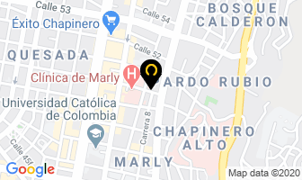 Mapa de Pérez Díaz Carlos Eduardo en Bogotá D.C