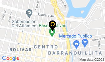 Mapa de Pérez Isabel en Barranquilla