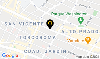 Mapa de Pérez Matera Jorge en Barranquilla