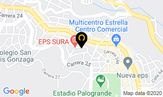 Mapa de Pérez Quintero De Colombia en Manizales