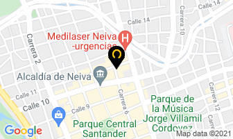 Mapa de Pérez Ramírez Guillermo en Neiva