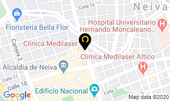 Mapa de Pérez Ramírez Luis Eduardo en Neiva