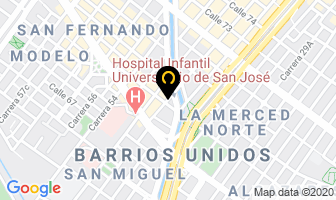 Mapa de Perfect Smile en Bogotá D.C