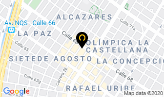 Mapa de Perfectas Verano en Bogotá D.C