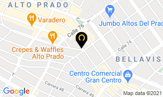 Mapa de Perfil Humano Ltda. en Barranquilla