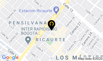 Mapa de Perfiles Y Aceros en Bogotá D.C