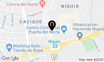 Mapa de Perforamax Sas en Bello