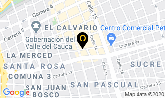 Mapa de Perfumería Aromas De París en Cali