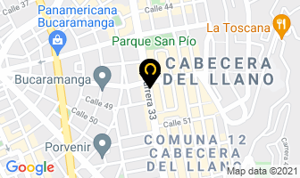 Mapa de Perfumería J.lo en Bucaramanga