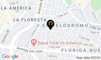 Mapa de Perfumerìa Luisval S.a.s en Medellín
