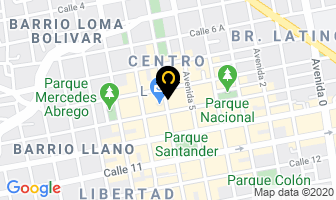 Mapa de Perfumería Mina Richi en Cúcuta