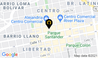 Mapa de Perfumería Motta's en Cúcuta