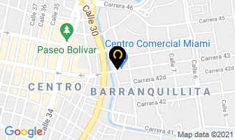 Mapa de Perfumería Zule en Barranquilla