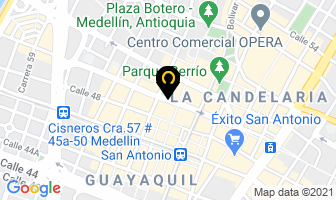 Mapa de Perfumes De París en Medellín