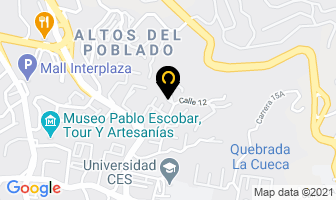 Mapa de Perfumes Miraweel en Medellín