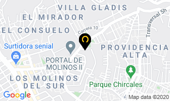 Mapa de Perfumes Muscari Internacional en Bogotá D.C