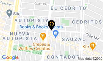 Mapa de Pergaminos Y Pafolios en Bogotá D.C