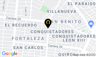 Mapa de Perifoneos Del Valle en Cali