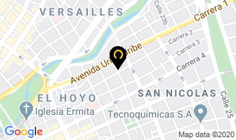 Mapa de Periódico El Flash - Bd Ltda. en Cali