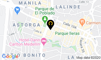 Mapa de Periódico El Poblado Ltda. en Medellín