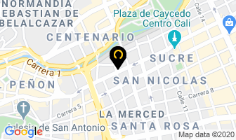 Mapa de Periódico La Voz Católica en Cali