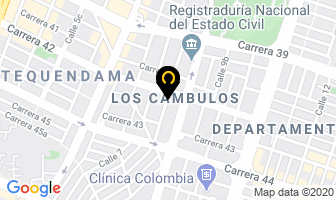 Mapa de Peritajes Y Servicio Automotriz en Cali