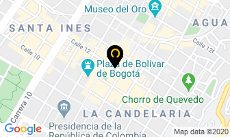 Mapa de Perlas Calle en Bogotá D.C