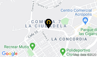 Mapa de Perro Lucho en Bucaramanga