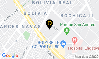 Mapa de Perros Increibles en Bogotá D.C