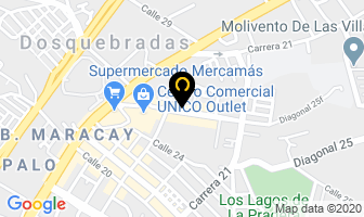 Mapa de Perros Y Gatos Centro Veterinario en Dosquebradas