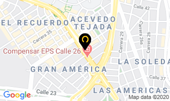 Mapa de Pescaderia Apolonia en Bogotá D.C