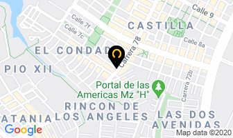 Mapa de Pescadería Atlantamar en Bogotá D.C