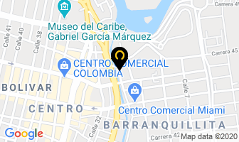 Mapa de Pescadería Lermar en Barranquilla