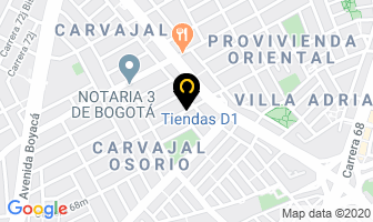 Mapa de Pescadería Los Poches en Bogotá D.C