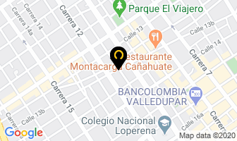 Mapa de Pescadería Peskmar en Valledupar