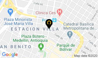 Mapa de Pescados & Procesados en Medellín