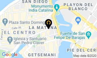 Mapa de Pescamar en Cartagena