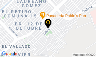 Mapa de Pesquera Avicola J.j en Cali