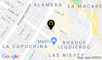 Mapa de Pesquera Nuevo Mar en Bogotá D.C