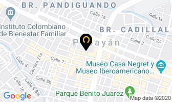 Mapa de Pesquera Pez Pacífico en Popayán