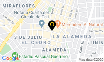 Mapa de Pesquera Vallemar en Cali
